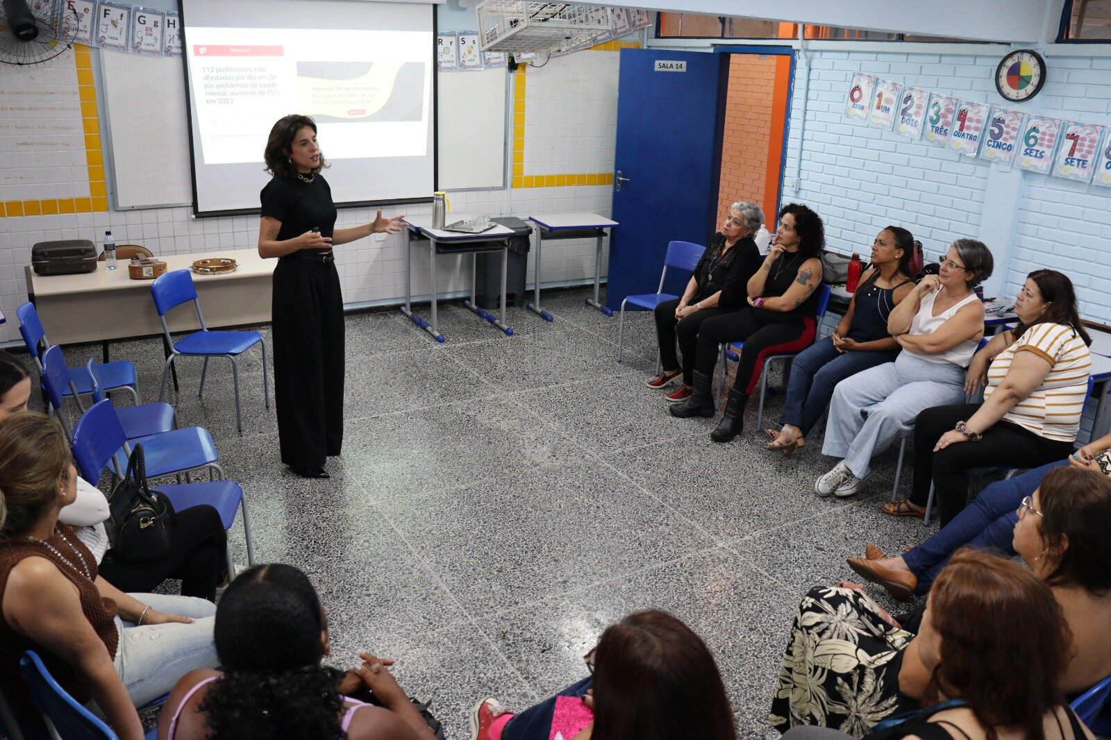 Palestra-espetáculo Hora do Recreio